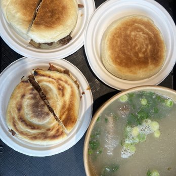 Qin West Noodle - Lamb Paomo 羊肉泡馍 Chinese MO 肉夹馍 - Chinese Near Me - Los Angeles, California