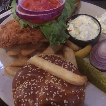 Three Dollar Cafe - Grouper Sandwich and Fries - Sports Bars Near Me - Peachtree Corners, Georgia Three Dollar Cafe - Grouper Sandwich and Fries - Sports Bars Near Me - Peachtree Corners, Georgia