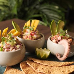 Tropical Ceviche Trio