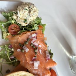 Smoked Salmon Platter with Smoked Trout Salad