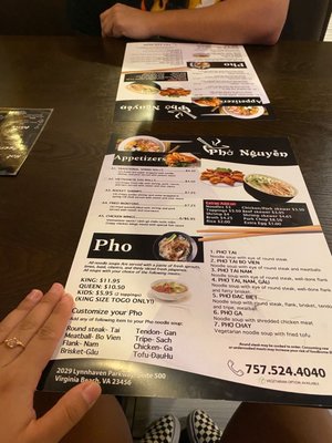 Menu photo 8 Pho Nguyen Virginia Beach, VA Menu photo 8 Pho Nguyen Virginia Beach, VA