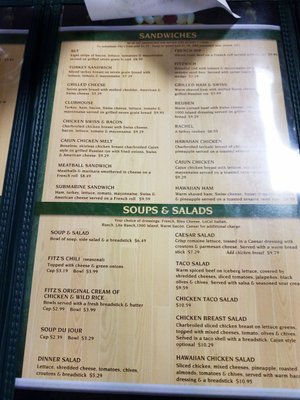Menu photo 2 Fitz's Bar & Grill Eagan, MN