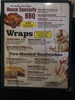 Menu photo 8 The Floatation Device Gig Harbor, WA