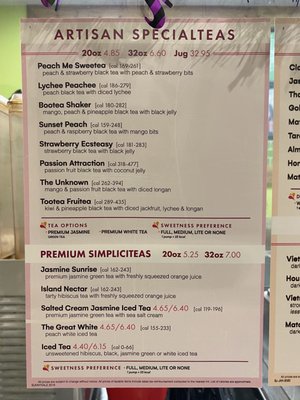 Menu photo 4 Tastea Sunnyvale, CA
