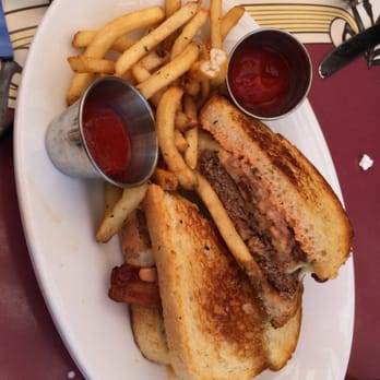 Carnation Cafe - Sourdough bacon cheese melt - American Near Me - Anaheim, California