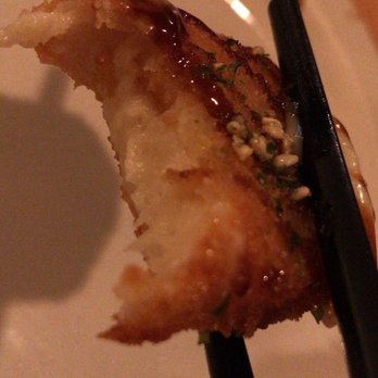 Saku Sushi - Close up of the creamy korokke. - Sushi Bars Near Me - Toronto, Ontario Saku Sushi - Close up of the creamy korokke. - Sushi Bars Near Me - Toronto, Ontario