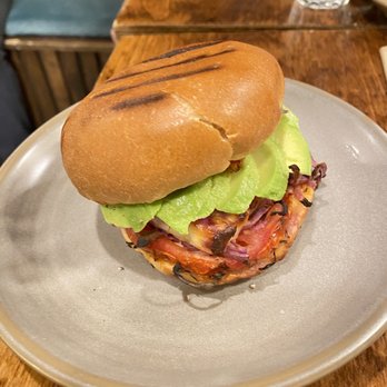 The Attendant - Avocado Halumi cheese brioche bun - Coffee & Tea Near Me - London, XGL The Attendant - Avocado Halumi cheese brioche bun - Coffee & Tea Near Me - London, XGL