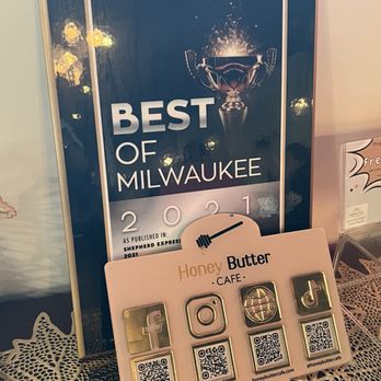 Honey Butter Cafe - Awards - Breakfast & Brunch Near Me - Franklin, Wisconsin