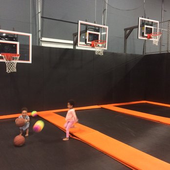 Airborne Trampoline Arena - Basketball area - Trampoline Parks Near Me - Lindon, Utah Airborne Trampoline Arena - Basketball area - Trampoline Parks Near Me - Lindon, Utah