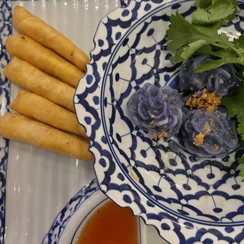 Kin Dee - Thai Crispy Shrimp in a Blanket and Dumping - Thai Near Me - Houston, Texas Kin Dee - Thai Crispy Shrimp in a Blanket and Dumping - Thai Near Me - Houston, Texas