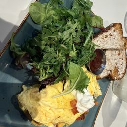 Omelette with everything. Omelette with everything.