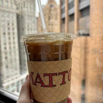 Matto Espresso - pistachio cold brew - 16 oz - Cafes Near Me - New York, New York Matto Espresso - pistachio cold brew - 16 oz - Cafes Near Me - New York, New York