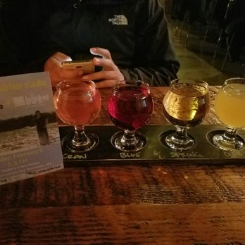 Mullers Cider House - Late night cider flight - Bars Near Me - Rochester, New York
