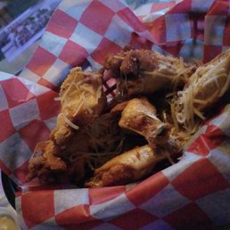 Garlic parmesan wings. Yummy!!