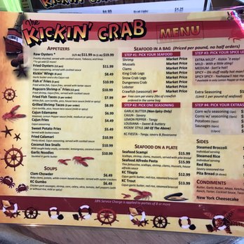 Kickin' Crab - Menu - Cajun/Creole Near Me - Carrollton, Texas