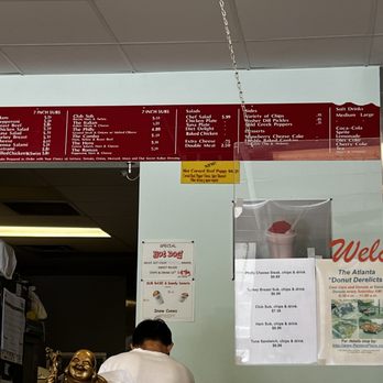 Sub-Base Sandwich Shoppe/Dandy Donuts - Non-donut menu. - Sandwiches Near Me - Atlanta, Georgia