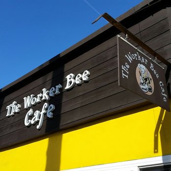 The Worker Bee Cafe - Sign - Breakfast & Brunch Near Me - Carpinteria, California The Worker Bee Cafe - Sign - Breakfast & Brunch Near Me - Carpinteria, California