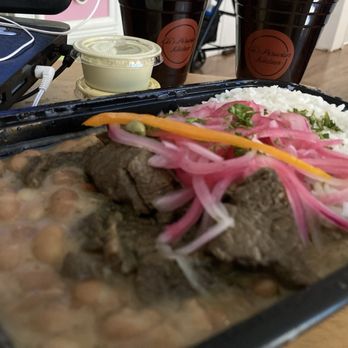 Eli's Peruvian Kitchen - Seco Con Frijoles my absolutamente favorito plato here. - Peruvian Near Me - San Diego, California Eli's Peruvian Kitchen - Seco Con Frijoles my absolutamente favorito plato here. - Peruvian Near Me - San Diego, California