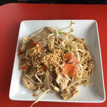 Wish Thai Kitchen - Pad Thai Pork - Thai Near Me - Watertown, New York Wish Thai Kitchen - Pad Thai Pork - Thai Near Me - Watertown, New York