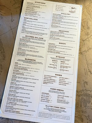 Menu photo 6 Ted's Montana Grill Jacksonville, FL