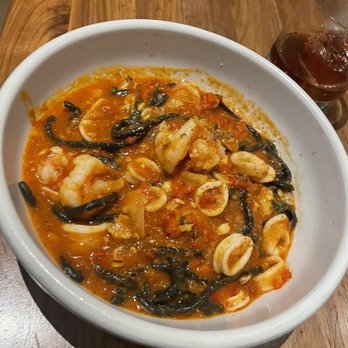 North Italia - Squid Ink Tonnarelli - Italian Near Me - Plano, Texas North Italia - Squid Ink Tonnarelli - Italian Near Me - Plano, Texas