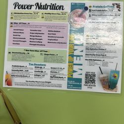 Desert Fit Sips - Menu