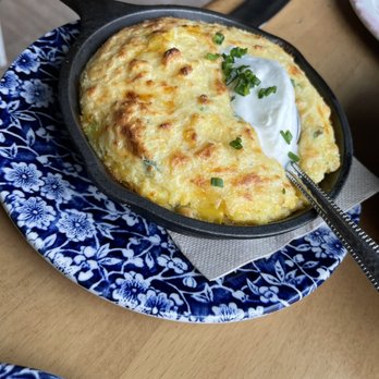 Root & Bone Indianapolis - Gooey Sweet Corn Soufflé - American Near Me - Indianapolis, Indiana