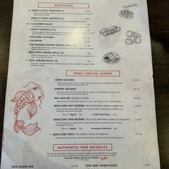 OMELI Kitchen - Menu - Vietnamese Near Me - Fullerton, California OMELI Kitchen - Menu - Vietnamese Near Me - Fullerton, California