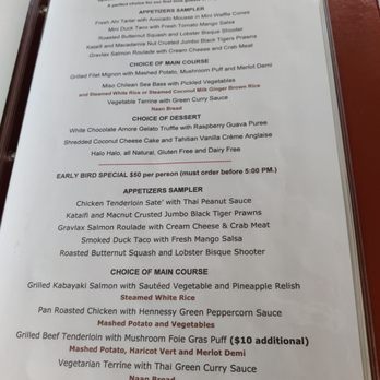 Chef Chai - Menu - Asian Fusion Near Me - Honolulu, Hawaii
