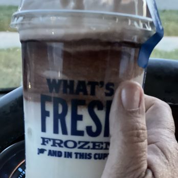 Culver's - A perfectly mixed chocolate shakes according to Culver's worker - Fast Food Near Me - Topeka, Kansas