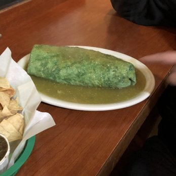 The Green Enchilada - Fajita burrito - Mexican Near Me - Pacifica, California