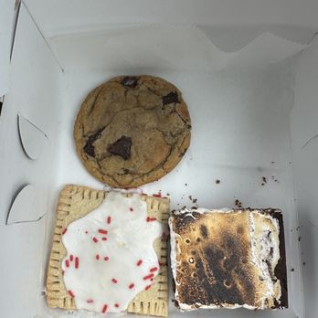 The Batchmaker - Chocolate chip cookie, raspberry pop tart, smores brownie - Bakeries Near Me - Charlotte, North Carolina