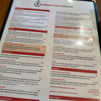 Indian Pueblo Kitchen - Menu - New American Near Me - Albuquerque, New Mexico Indian Pueblo Kitchen - Menu - New American Near Me - Albuquerque, New Mexico