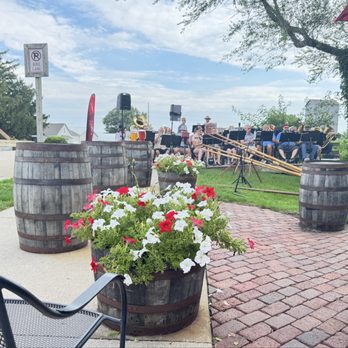Millstream Brau Haus - Listening to the oompah band - German Near Me - Amana, Iowa