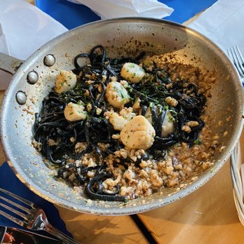 The Daily Catch - Aglio Olio with Scallops - Italian Near Me - Boston, Massachusetts