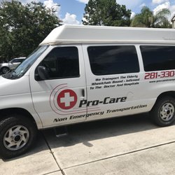 Pro-Care Non Emergency Transportation - Houston and surrounding cities wheelchair non-emergency transportation to and from doctor's appointments.