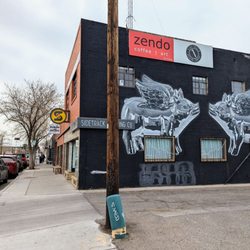 Zendo Coffee - Front outside entrance of building