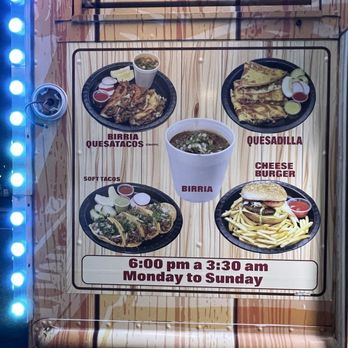 Taqueria Dos Cuates - Special menu special time - Food Trucks Near Me - Los Angeles, California