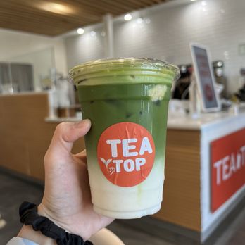 Tea Top - Banana Pudding Matcha - Coffee & Tea Near Me - Carrollton, Texas