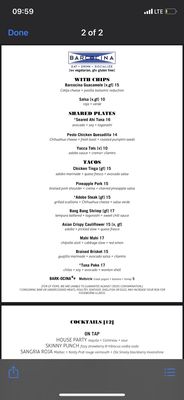 Menu photo 7 Barcocina Chicago, IL