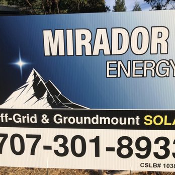 Mirador Energy - Solar Installation Near Me - Fairfield, California Mirador Energy - Solar Installation Near Me - Fairfield, California