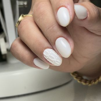Envidia Spa - Thus is a luminary system set
$45 +$5 for the 2 nails design 
Great job! - Nail Salons Near Me - Miami, Florida
