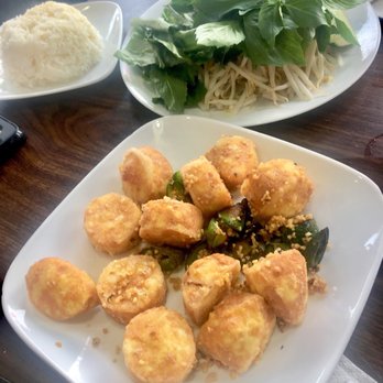 Pho Nam Lua - Crispy fried tofu - Vietnamese Near Me - Chicago, Illinois