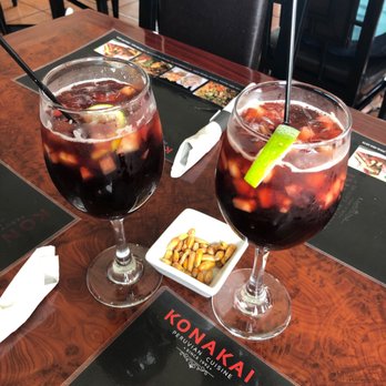 Konakai - Sangria and roasted corn - Peruvian Near Me - Sunrise, Florida