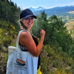 Mountain Gopher - We use our own grocery bags, so we won't be wasting plastic and paper bags
