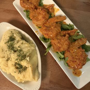 The Edison - Edison Lightbulb Shrimp mashed potatoes - Steakhouses Near Me - Tallahassee, Florida The Edison - Edison Lightbulb Shrimp mashed potatoes - Steakhouses Near Me - Tallahassee, Florida