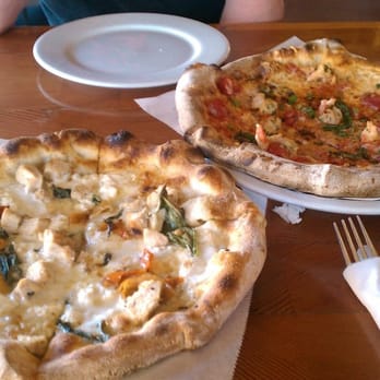 Pitfire Pizza - White Pie w/ Chicken and a Big Sur - Pizza Near Me - Culver City, California