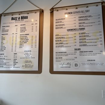 Buzz & Bites - Menu - Coffee & Tea Near Me - Houston, Texas