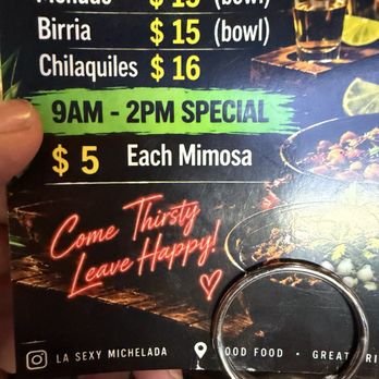 La Sexy Michelada - Mexican Near Me - Monrovia, California