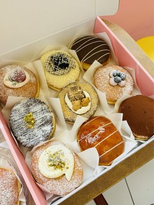 Flour Fresh Cream Donut by null